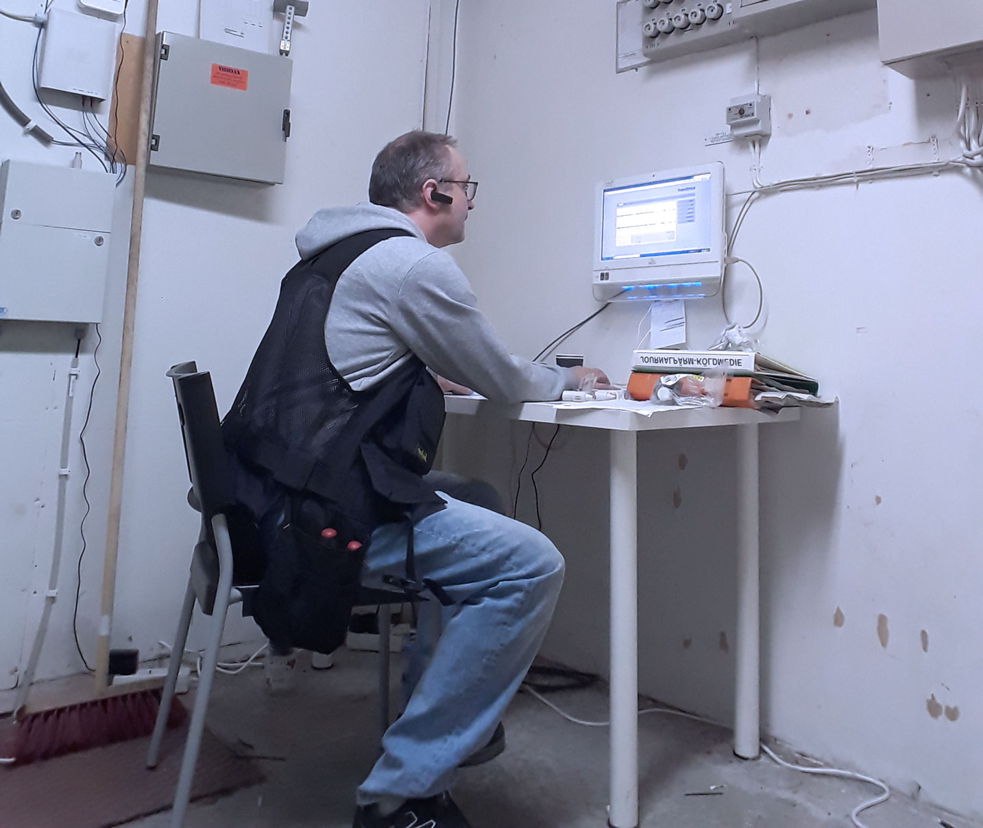 Genomgång av styrsystem inför OVK-besiktning.