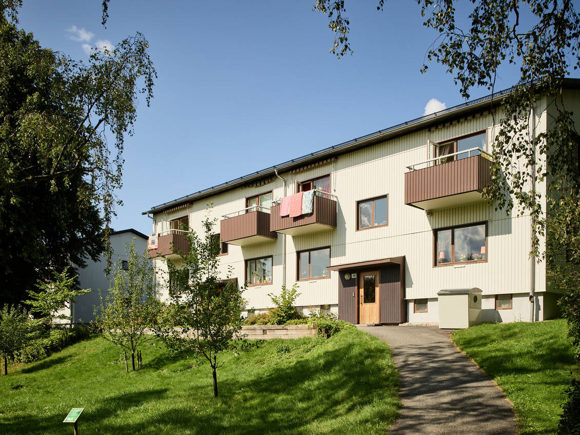 Fastighet med självdrag i Kungsladugård.